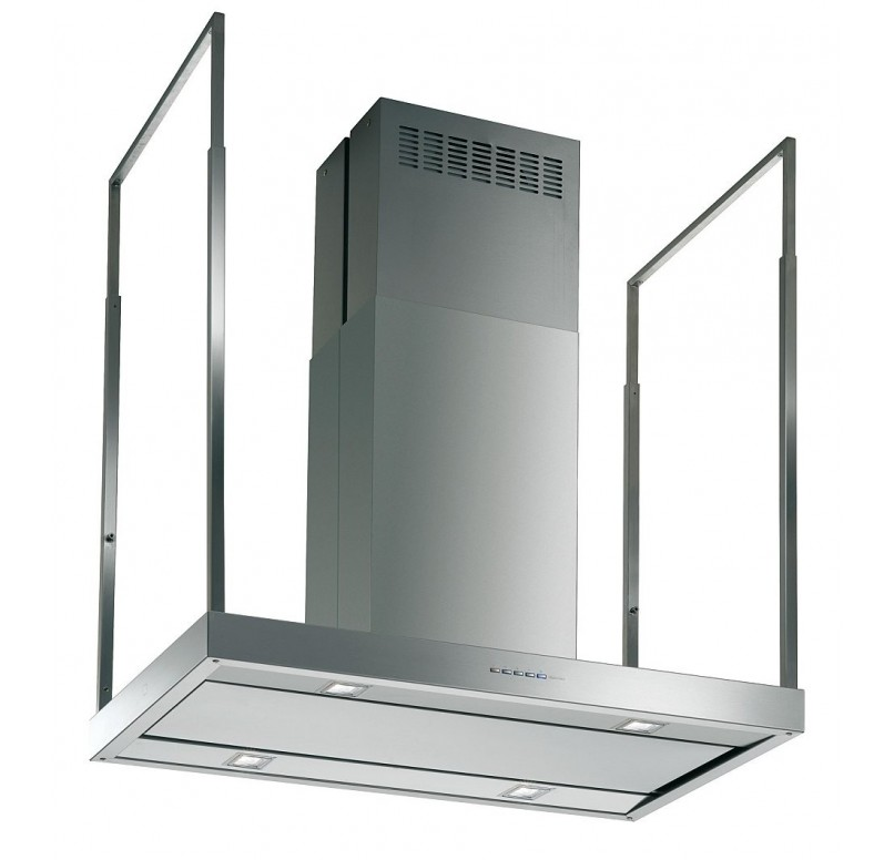 Campana De Isla 90 Cm Falmec Europa Acero