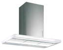 Campana De Isla 90 Cm Falmec Lux Fasteel Vidrio Acero