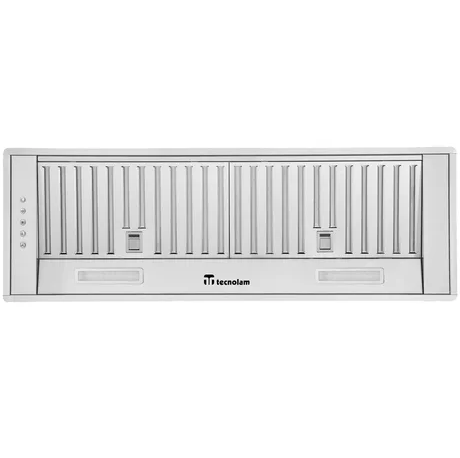 Campana De Pared 85 Cm Tecnolam Murano Pro Motor Doble Turbina Luces Multiled Blanco