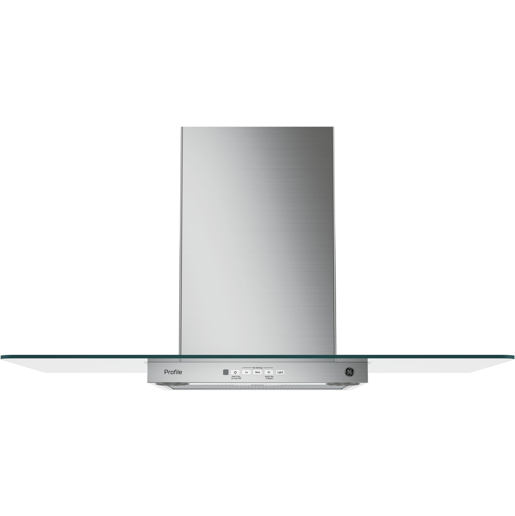 Campana De Pared 90 Cm GE Vidrio Acero