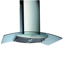 Campana De Pared 90 Cm Teka Vidrio Curvo Acero