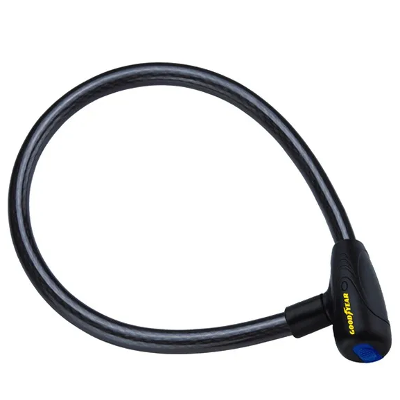 Candado De Seguridad Goodyear Para Bicicleta Moto Negro