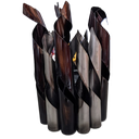 Candelabro Miro Metal 18X18X30 Cm Plateado Y Negro