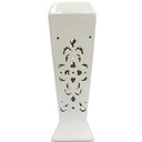 Candelabro Decore 9.5X9.5X29 Cm Blanco