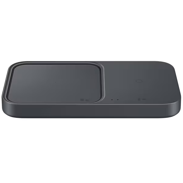 Cargador Inalambrico Samsung 2 Dispositivos Simultaneamente Carga Rapida 15W Gris Ocuro