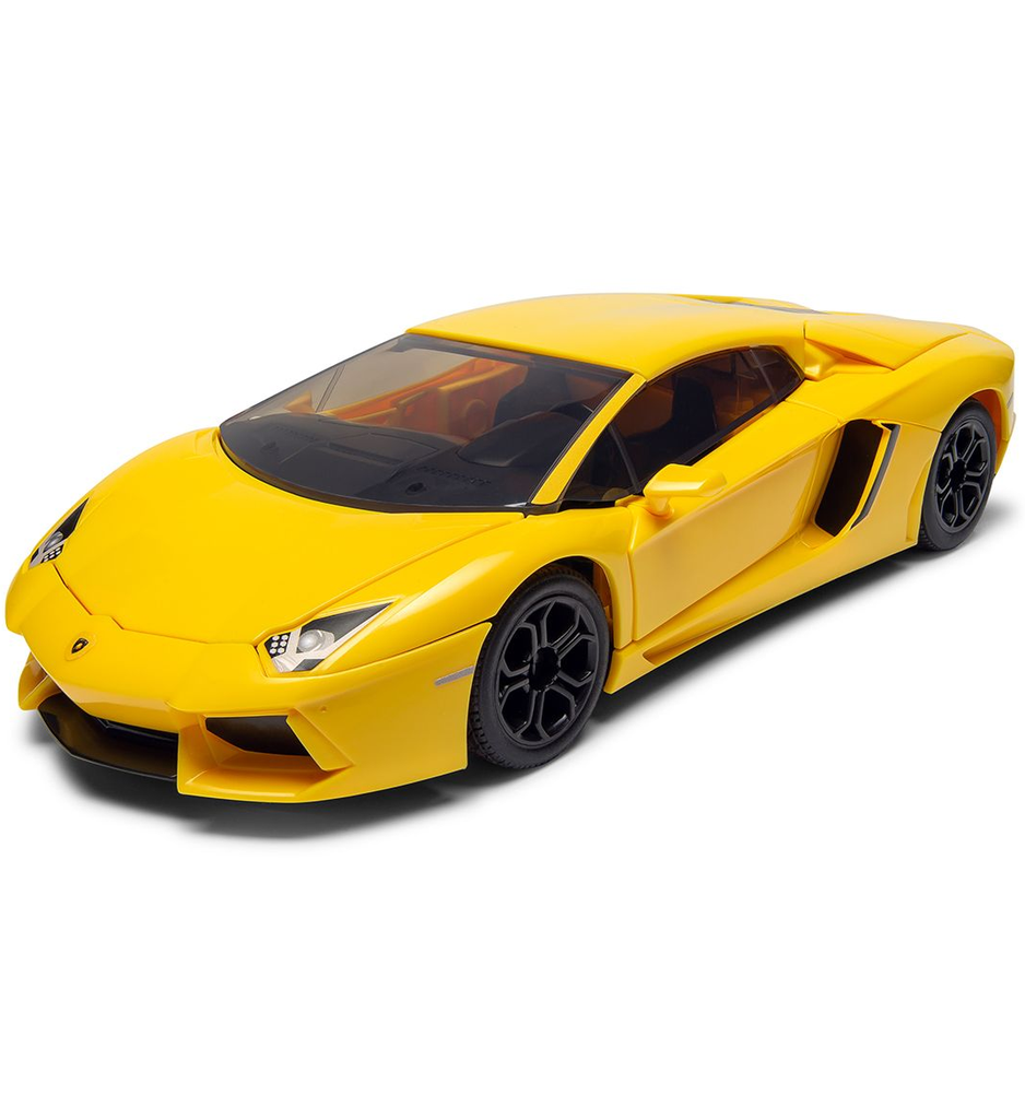 Carro Airfix De Construccion Lamborghini Aventador Amarillo