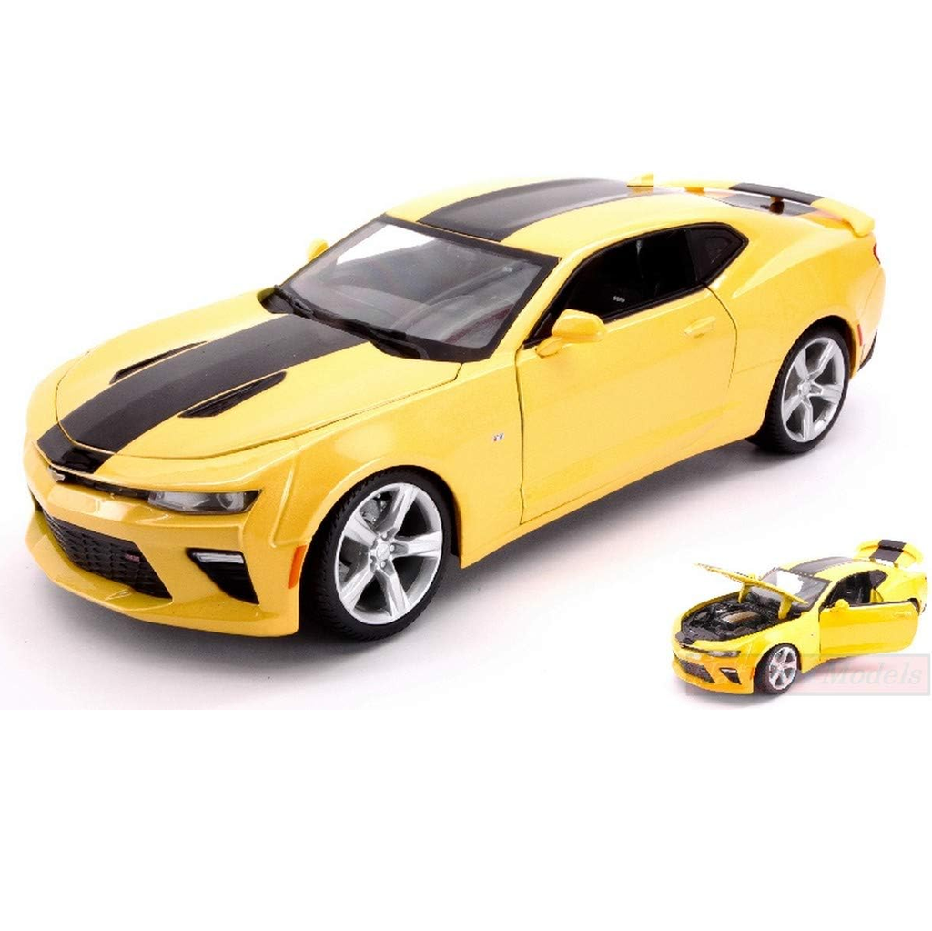 Carro Maisto Camaro 2016 Con Control Remoto Amarillo