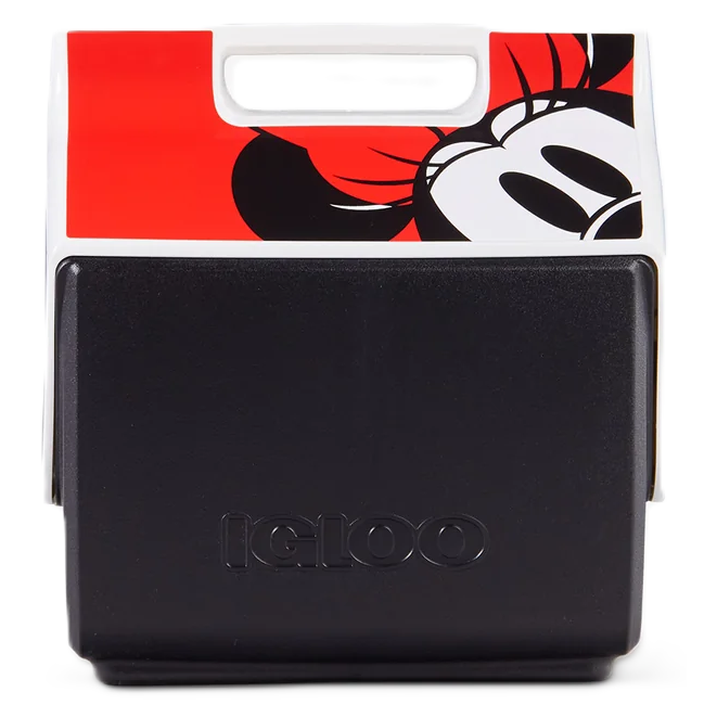 Cava Igloo 6 Lts Minnie Mouse Negro Y Rojo