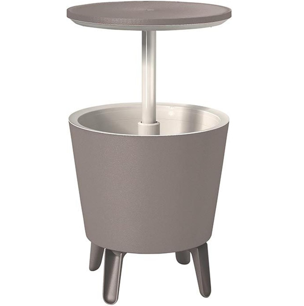 Cava Y Mesa Keter 2 En 1 Para Exteriores Gris 214633 580318