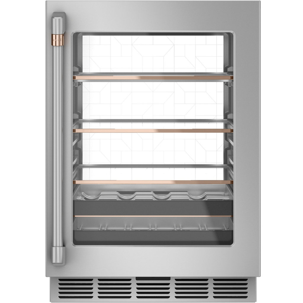 Centro De Bebidas Cafe Energy Star Smart 60 Cm 126 Latas/14 Botellas Luz LED Empotrable Acero