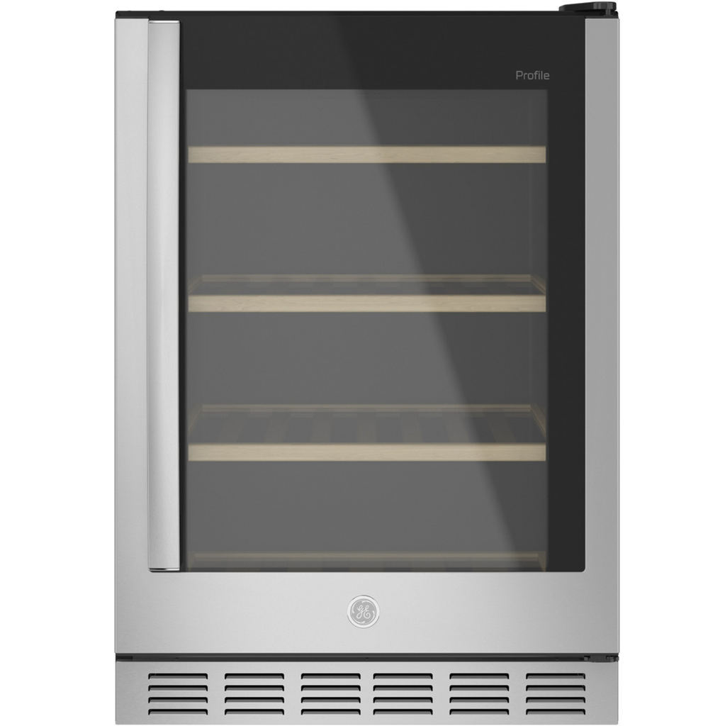 Centro De Bebidas GE Profile 60 Cm 155 Latas/52 Botellas Empotrable Acero