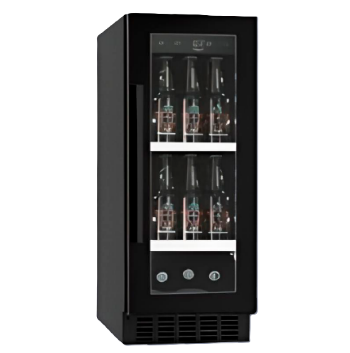 Centro De Bebidas Tecnolam 30 Cm Panel Digital Vidrio Triple Capa Negro