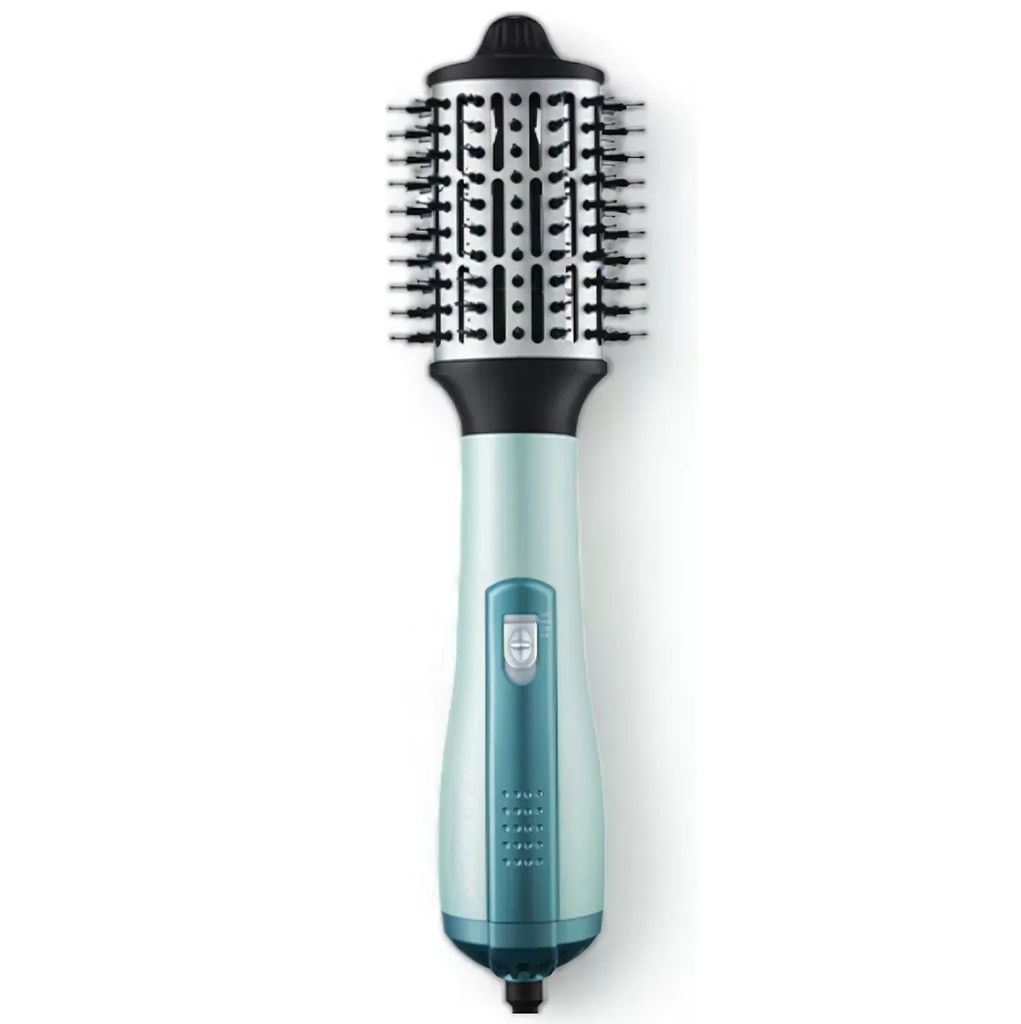 Cepillo Secador Babyliss Pro Nano Titanium 2.5" Ionico Secador Y Voluminizador Ultra Silencioso Verde