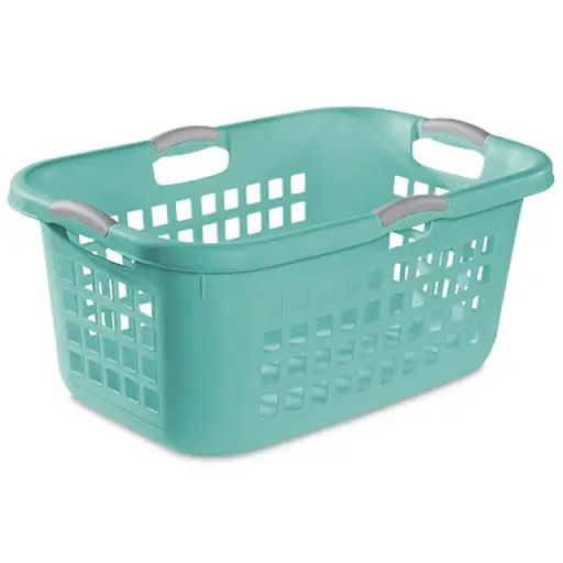 Cesta Para Ropa Sterilite Con Asas 71 Lts Azul