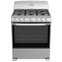 Cocina A Gas Mabe 76 Cm Quemadores Tech Easy Clean Pro Tecnologia Ultimate Plateado
