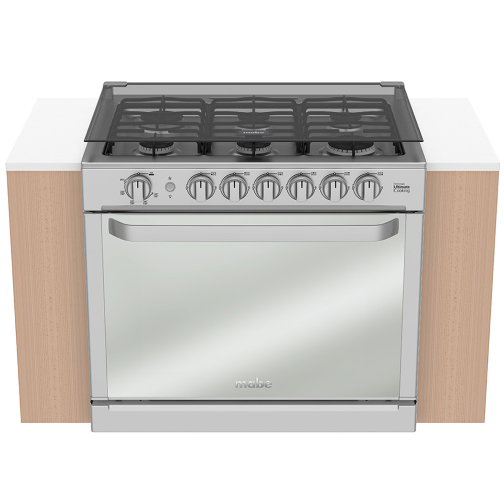 Cocina A Gas Mabe 80 Cm Easy Clean Pro Y Tecnologia Ultimate Empotrable Acero