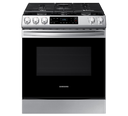 Cocina A Gas Samsung 76 Cm Smart De Conveccion Deslizable Plateado