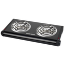 Cocina De Mesa Electrica Black+Decker 2 Hornillas 1500W Negro