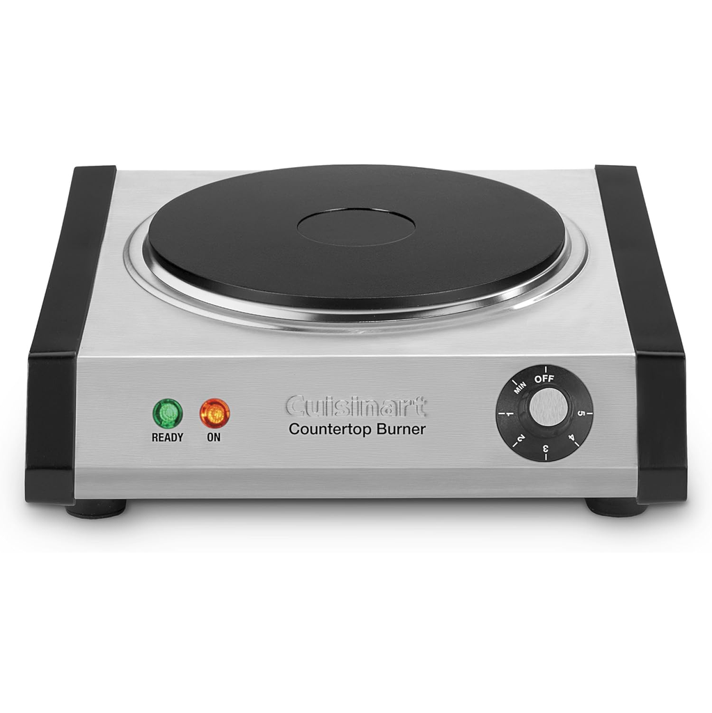 Cocina De Mesa Electrica Cuisinart 1 Hornilla 1300W Acero