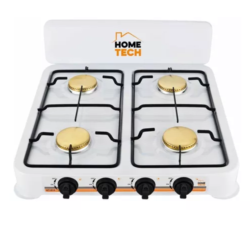 Cocina De Mesa A Gas Home Tech 4 Hornillas Blanco