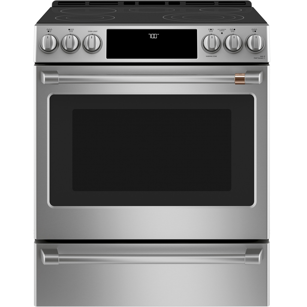 Cocina Electrica Cafe 76 Cm Smart De Conveccion Vitroceramica Empotrable Acero