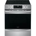 Cocina Electrica Frigidaire Gallery 76 Cm Con Freidora De Aire Vitroceramica Acero