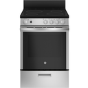 Cocina Electrica GE 60 Cm Horno Autolimpiante Vitroceramica Acero