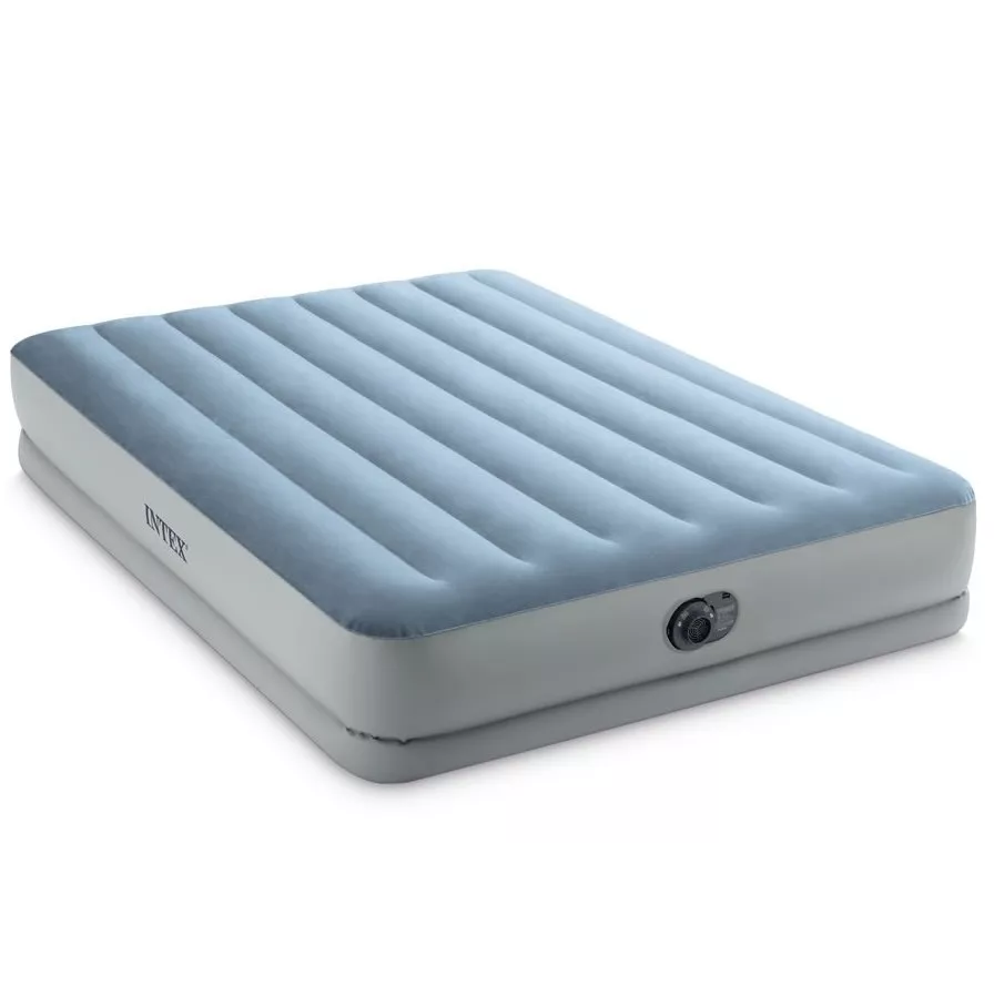Colchon Inflable Intex Queen Con Bomba 152X203X36 Cm