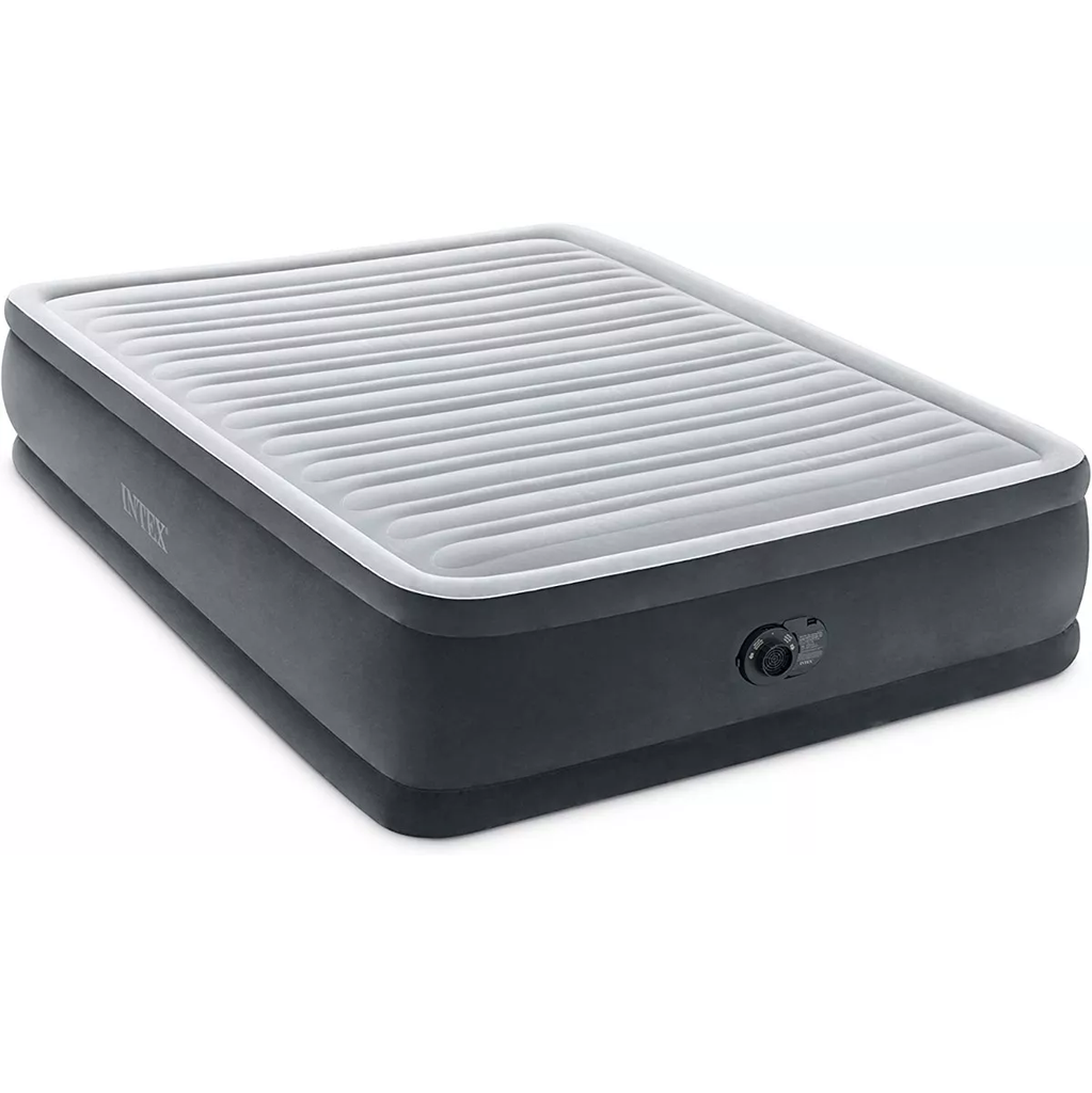 Colchon Inflable Intex Queen Con Bomba 152X203X46 Cm