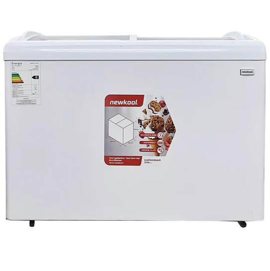 Congelador Horizontal 340 Lts Newkool Blanco