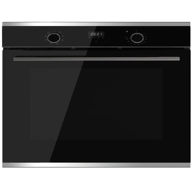 Horno A Gas 75 Cm Tecnolam Grill Electrico Vidrio Negro