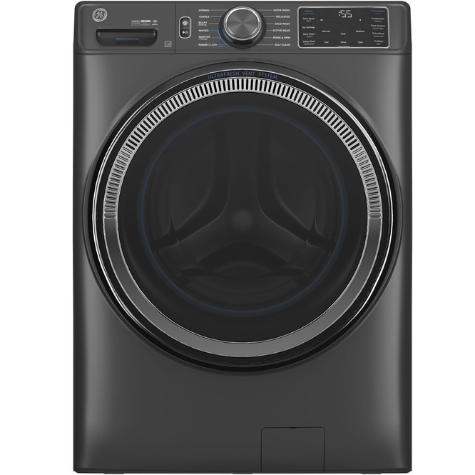 Lavadora Automatica 30 Kg GE Smart Carga Frontal Sistema UltraFresh Negro