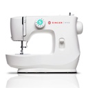 Maquina De Coser Singer Portatil 6 Puntadas Enhebrado Manual Con Acc Blanco