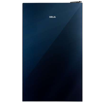 Nevera Ejecutiva Drija 4 Pies Tipo Espejo 1 Pta Reversible Negro