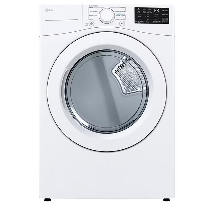 Secadora 25 Kg LG Carga Frontal Sendor Dry Blanco