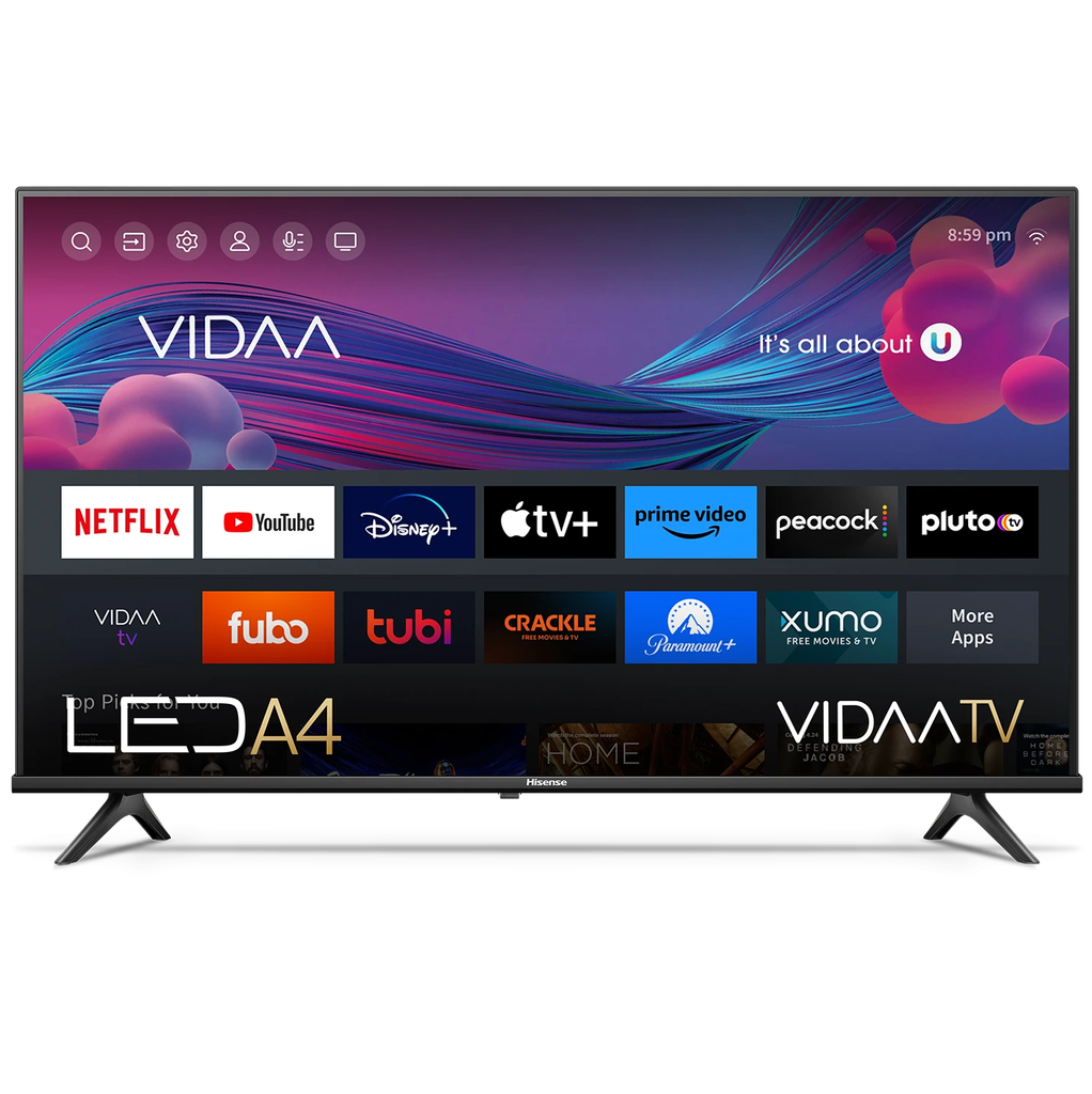 TV 40" Hisense LED FHD Smart Con DTS Virtual X Vidaa Y Game Mode
