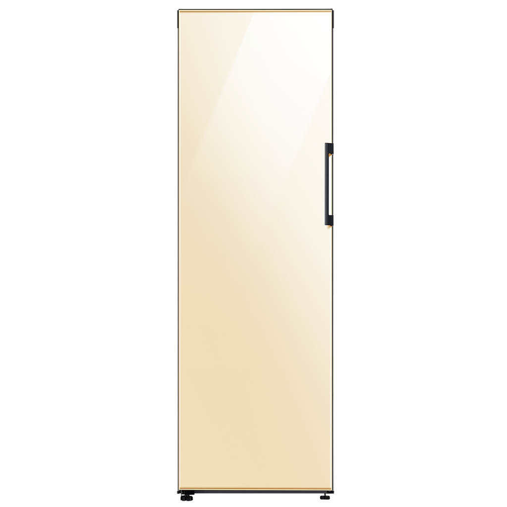 Congelador Samsung Bespoke 12 Pies Convertible A Nevera Inverter 1 Pta 60 Cm Vainilla