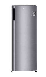 Congelador Vertical 170 Lts LG Acero