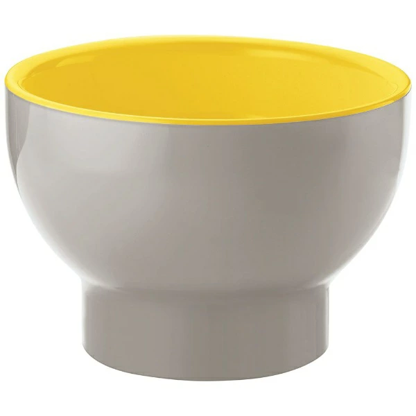 Bowl Guzzini Vintage 200 Ml Amarillo Y Gris 