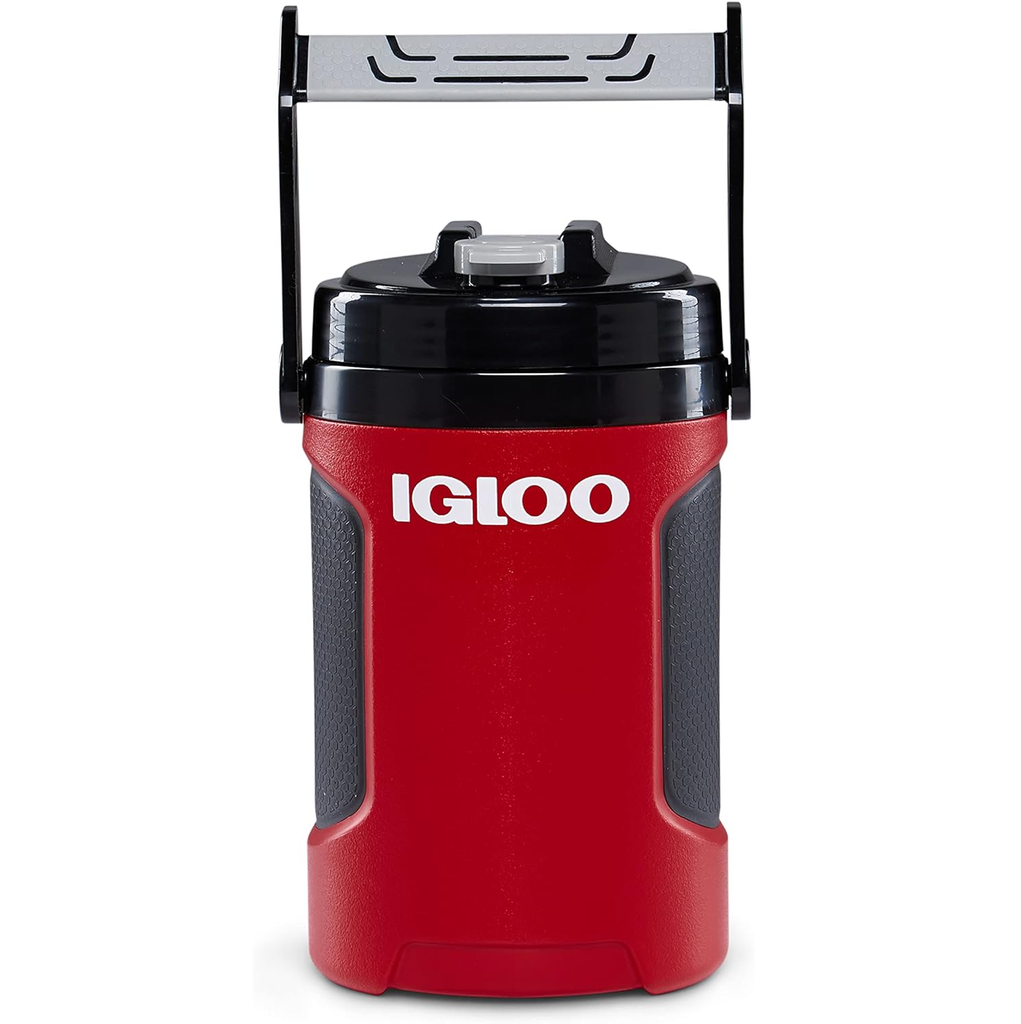 Termo Igloo Latitude Pro 1.9 Lts Con Asa Rojo Y Negro