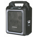 Corneta Aiwa Recargable Portatil Con Bluetooth Usb Sd Aux Entrada Para Microfono 80W Negro