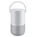Corneta Bose Smart Portatil Recargable Con Wifi Bluetooh Sonido 360° Control Por Voz Resistente A Salpicaduras Plateado