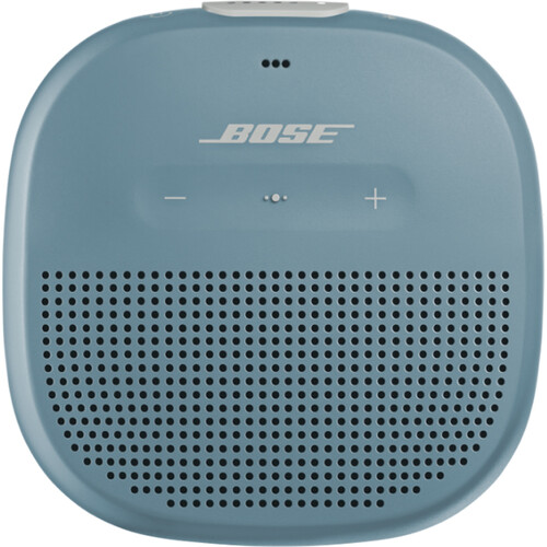 Corneta Bose SoundLink Micro Portatil Recargable Con Bluetooth Y Clip Resistente Al Agua Y Polvo Azul