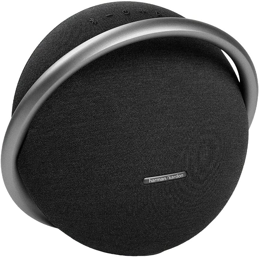 Corneta Harman Kardon Studio Onyx 7 Portatil Recargable Con Bluetooth Sonido Inmersivo Negro