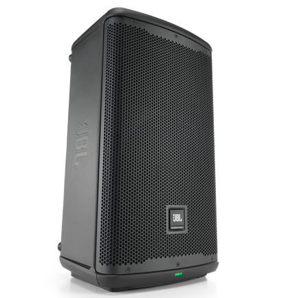 Corneta JBL Amplificada 10" Con Bluetooth 5.0 LCD Indicador LED Mezclador Ducking Y DSP Dbx 1300W