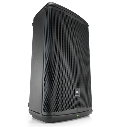 Corneta JBL Amplificada 15" Con Bluetooth 5.0 LCD Indicador LED Mezclador Ducking Y DSP Dbx 1300W