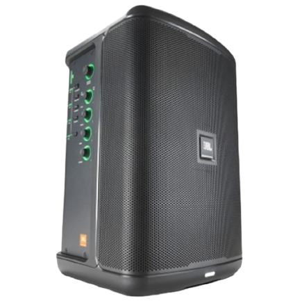 Corneta JBL Amplificada Con Bluetooth 5.0 Mezclador Digital Ducking 150W Negro