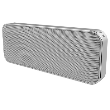 Corneta Kodak Portatil Recargable Con Bluetooth Microfono Plateado