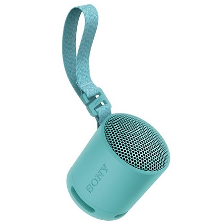 Corneta Sony Portatil Recargable Con Bluetooth Microfono Con Cancelacion De Eco Resistente Al Agua Y Polvo Azul