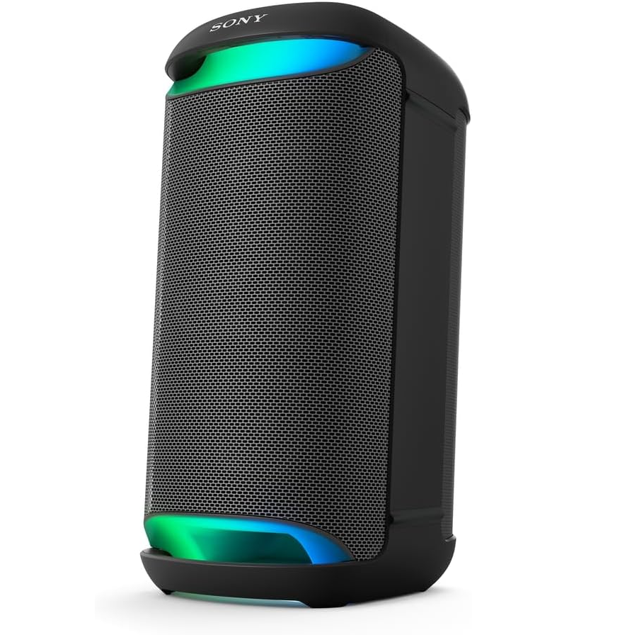 Corneta Sony Recargable Portatil Con Bluetooth Resistente A Salpicaduras Negro